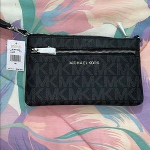 Black Michael Kors Wristlet
